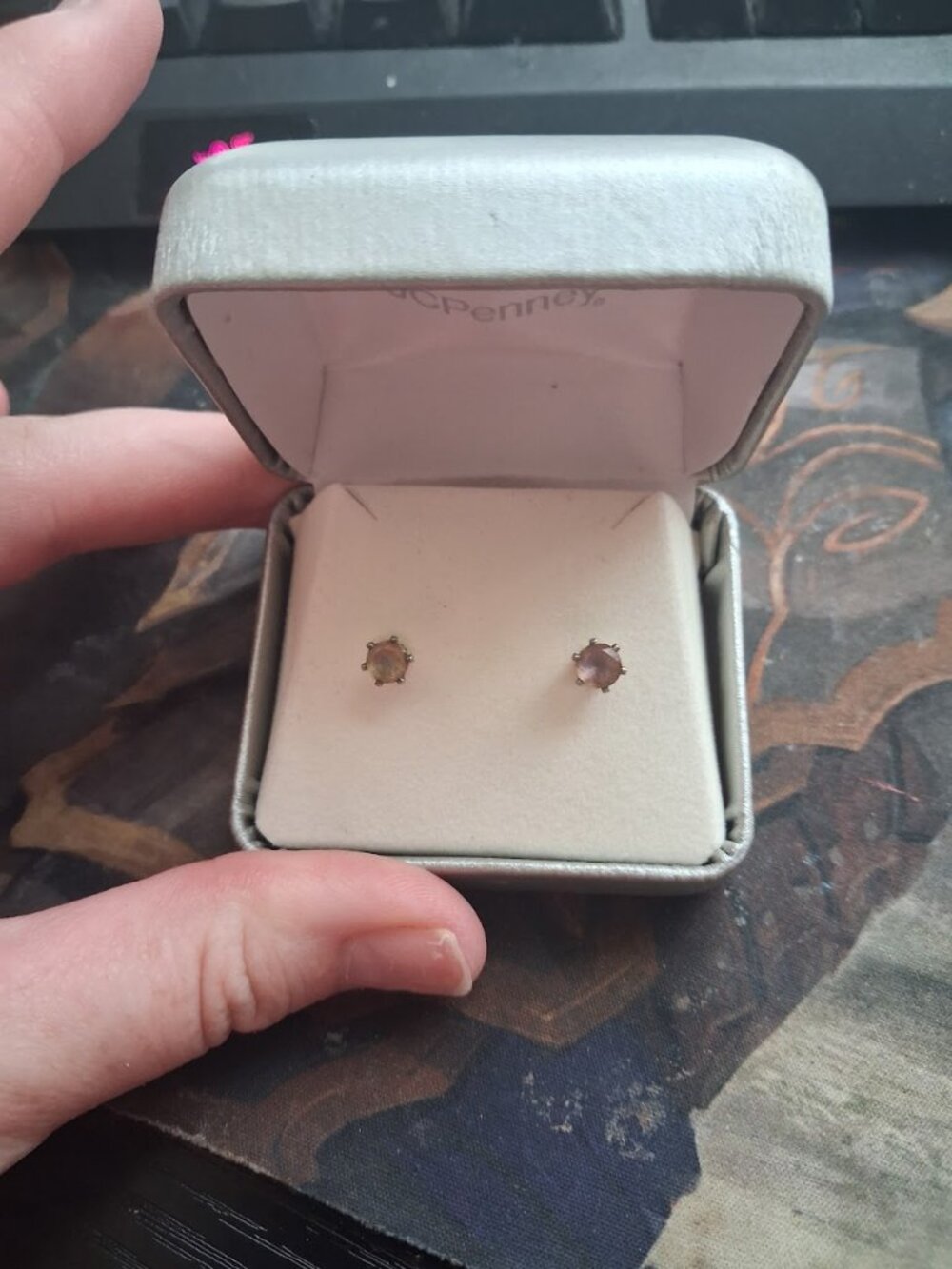Stud earrings